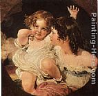 Sir Thomas Lawrence Calmady Children painting